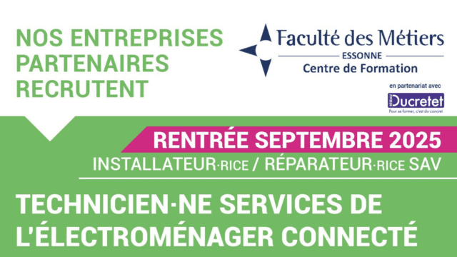 Nos entreprises partenaires recrutent en électroménager !
