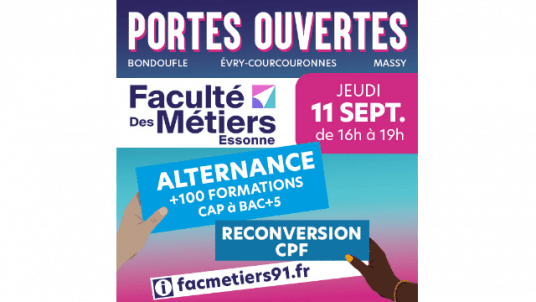Journée Portes Ouvertes - le jeudi 11 septembre 2025